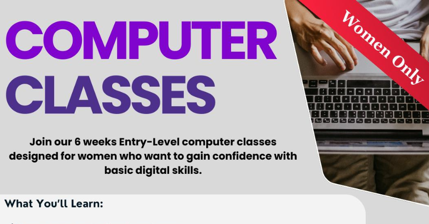 Healthy Muslim Families Entry-Level Computer Class for Women
