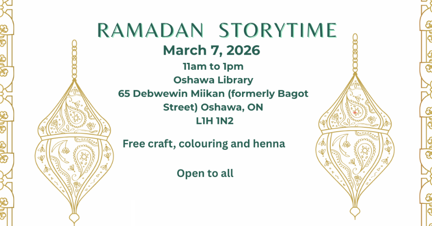 Ramadan Storytime with Oshawa Library