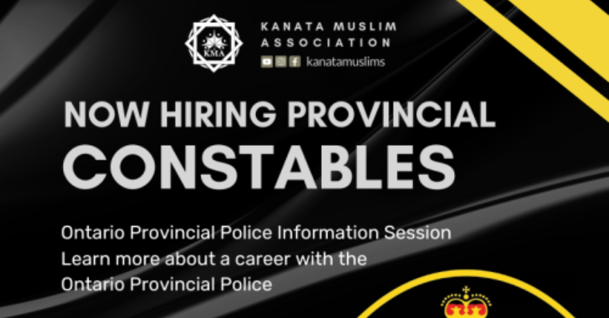 Ontario Provincial Police Hiring Information Session