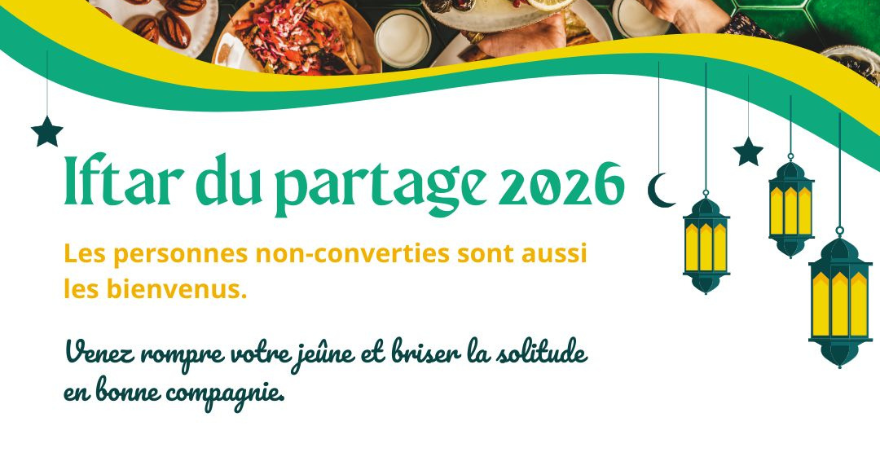 Association musulmane québécoise (AMQ) des converti.e.s Iftar du partage