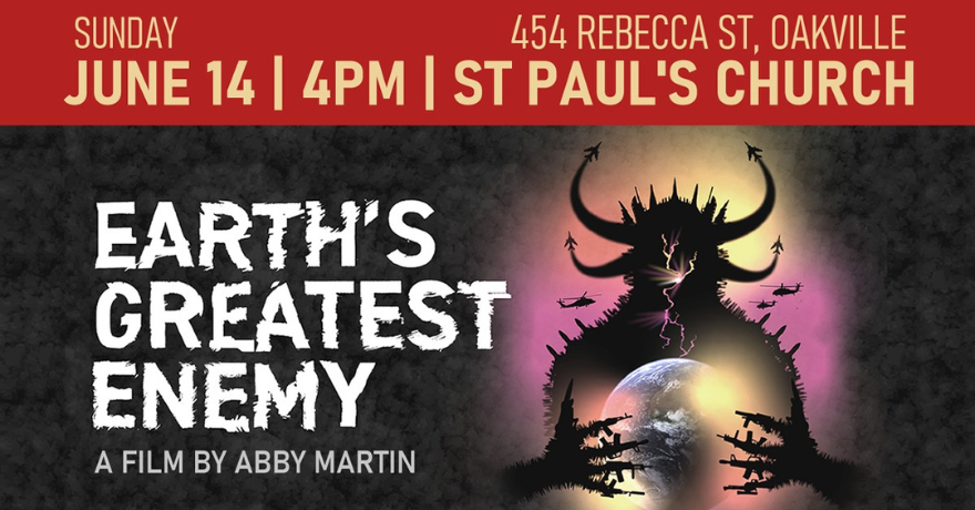 Oakville for Palestine Film Screening: Earth's Greatest Enemy