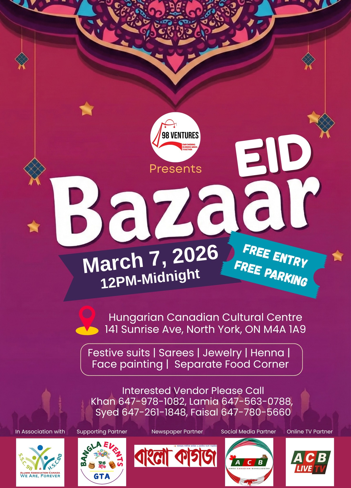 Eid Bazaar 2026