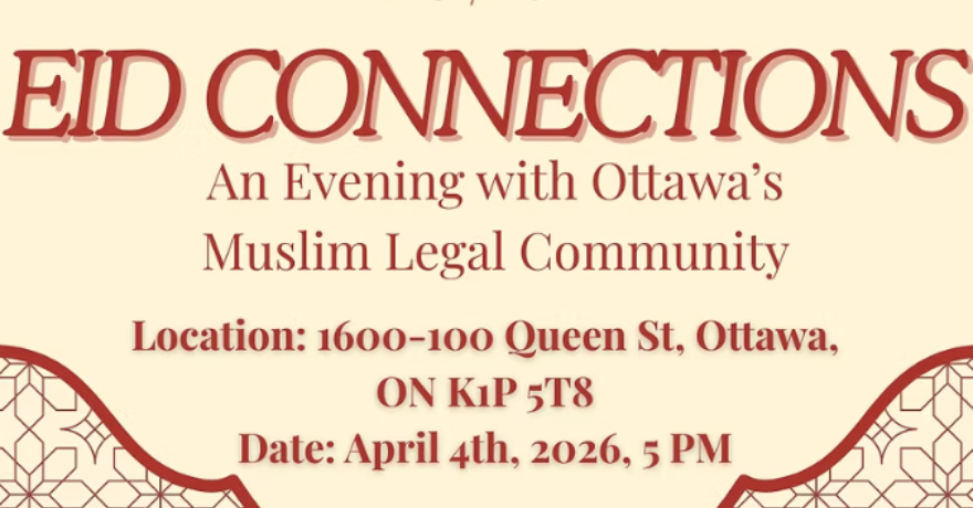 Ottawa Eid Connections with Muslim Legal Community