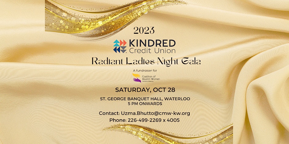 Coalition of Muslim Women of KW Kindred Radiant Ladies Night Gala