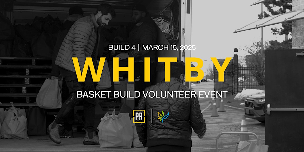 Volunteer with Project Ramadan Food Basket Build Whitby