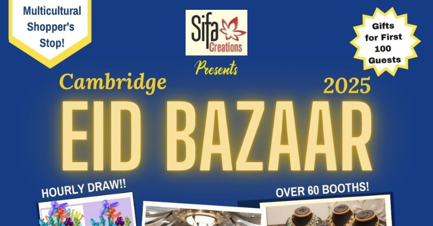 Ramadan Bazaar 2025 in Cambridge 