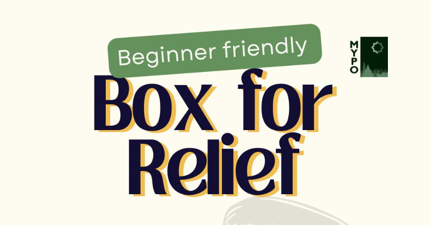 Muslim Young Professionals Ottawa BOX 4 RELIEF 