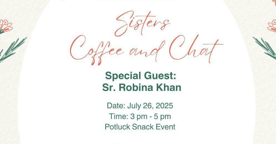 Stittsville Muslim Association Sisters Coffee and Chat (Cancer and Women's Health)