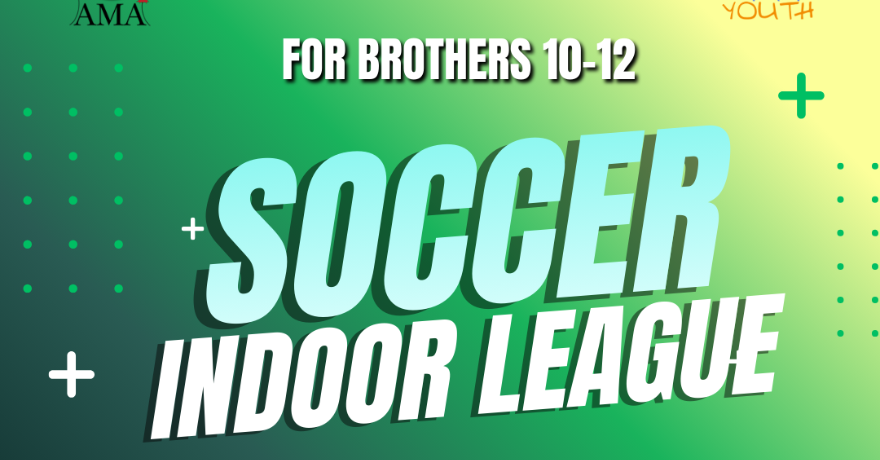 Assunnah Muslim Association Indoor Soccer League Boys Ages 10 to 12 Winter 2026