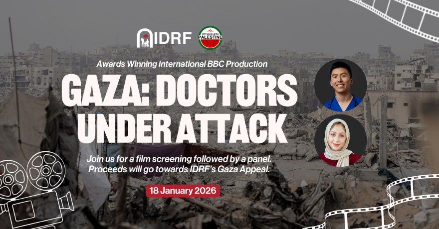 IDRF Gaza: Doctors Under Attack