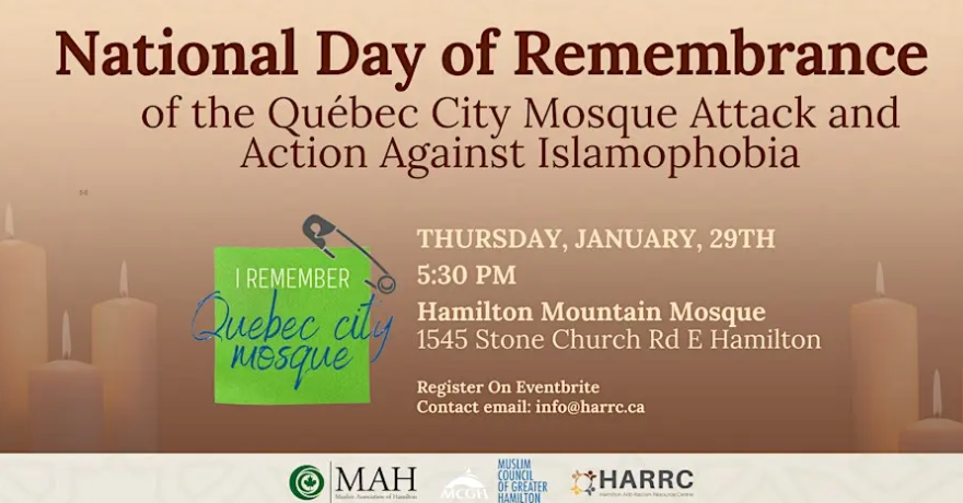National Day of Remembrance of the Quebec City Mosque Attack