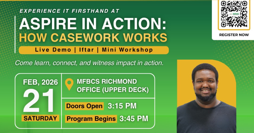 Muslim Food Bank Aspire in Action: How Casework Works