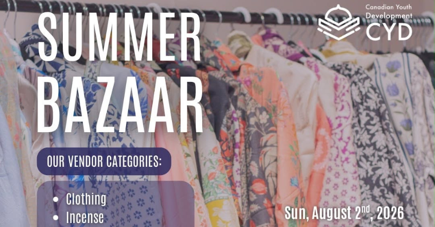 CYD Summer 2026 Bazaar