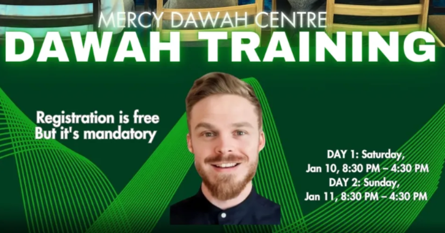 Mercy Dawah Centre 2 Day Dawah Training