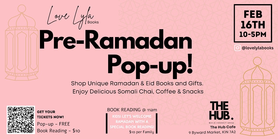 Love Lyla Books Pre-Ramadan Pop-up @ The Hub Cafe