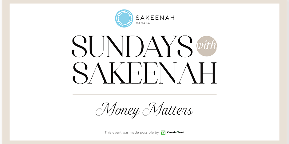 Sundays With Sakeenah: Money Matters