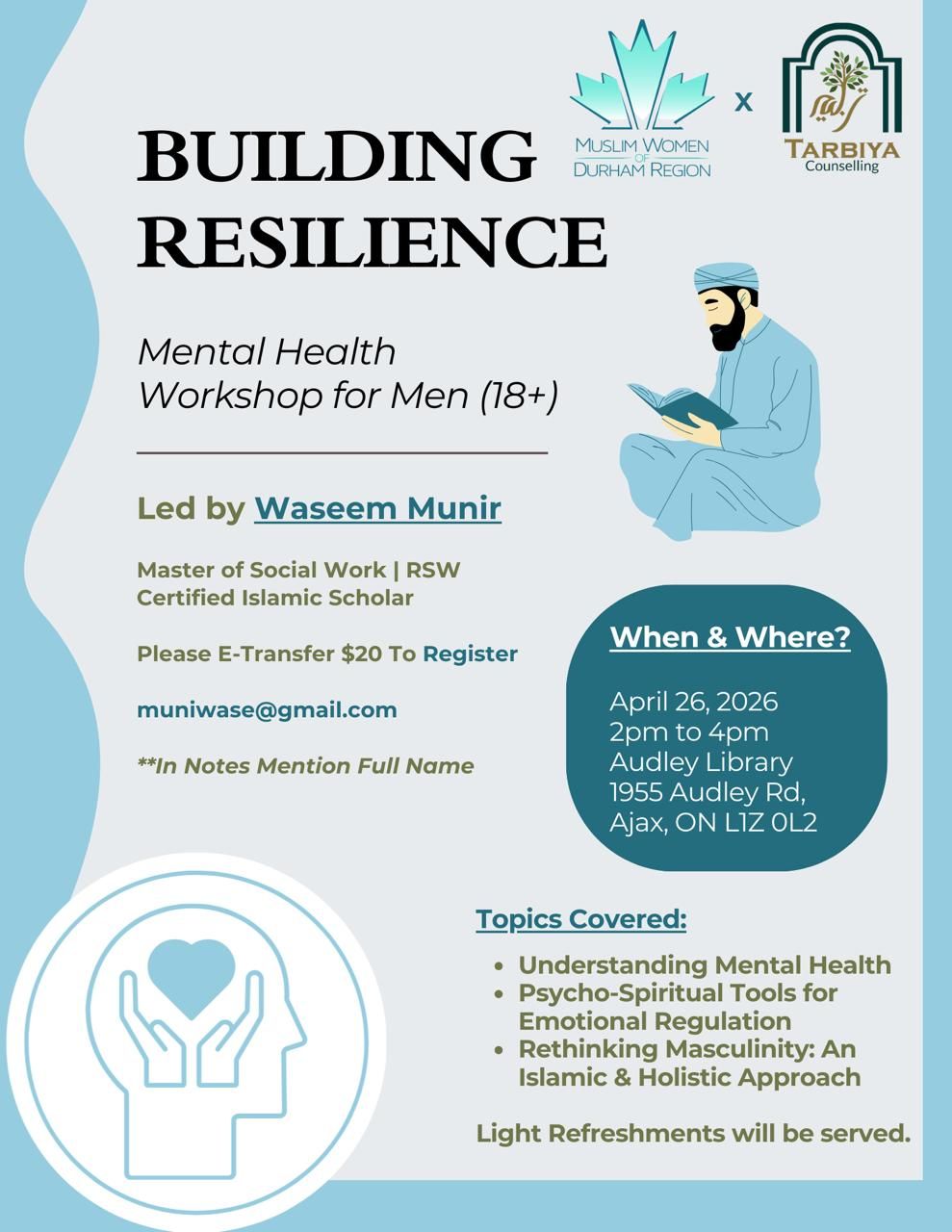 Mental Health Workshop for Men