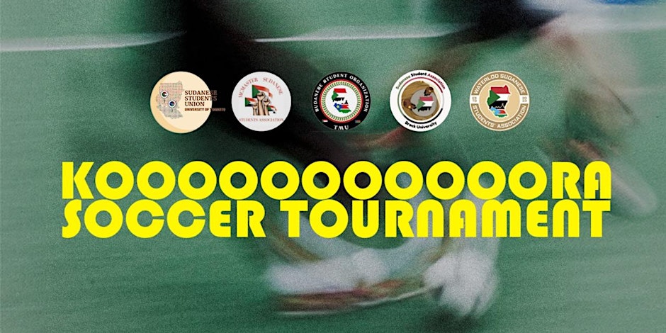 Koora  Soccer Tournament Fundraiser for Sudan