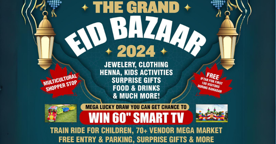 The Grand Eid Bazaar 2024 Cambridge