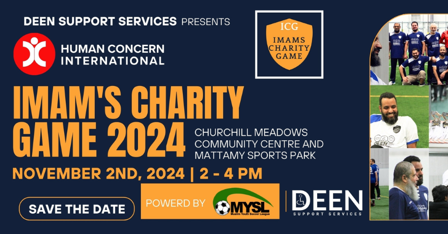 Calling All Imams: Join the 2024 Deen Support Services Imams’ Charity Game to Support Muslims Living with Disabilities