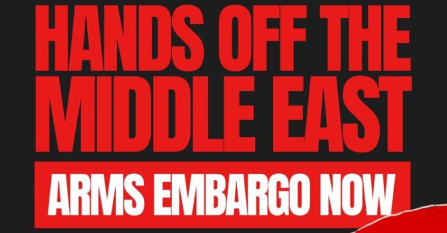 Toronto Protest Hands Off the Middle East