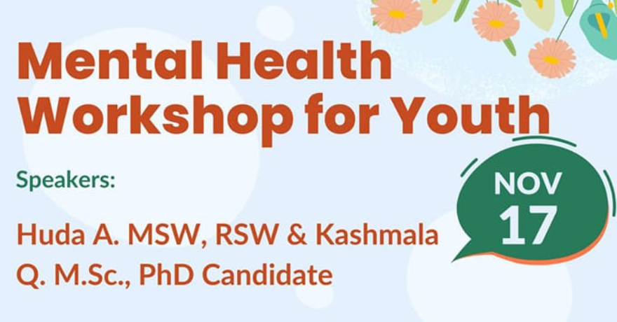 Muslim Women of Durham Mental Health Workshop for Youth