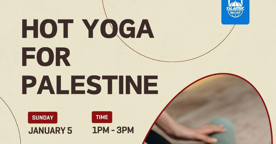 Islamic Relief Canada Women's Only Hot Yoga for Palestine | Oakville