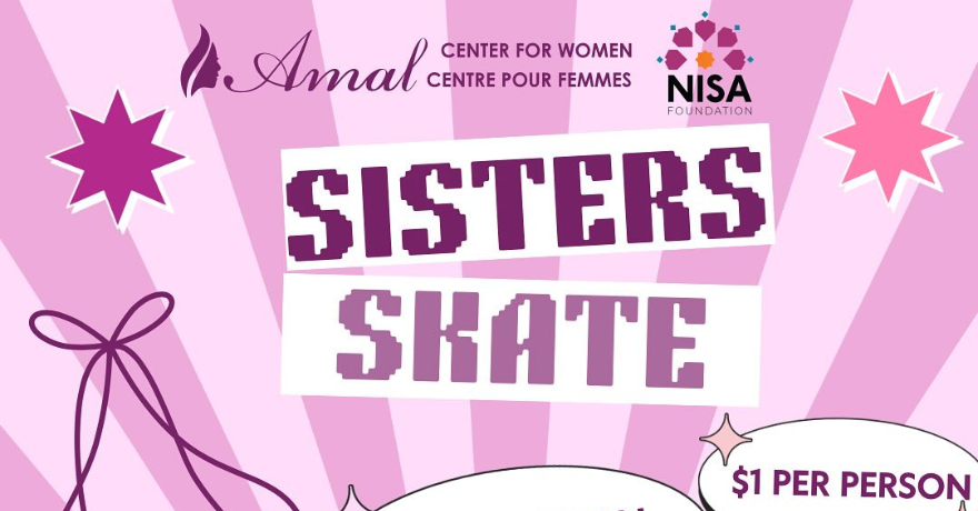 Amal Center for Women Sisters Skate with Nisa Foundation