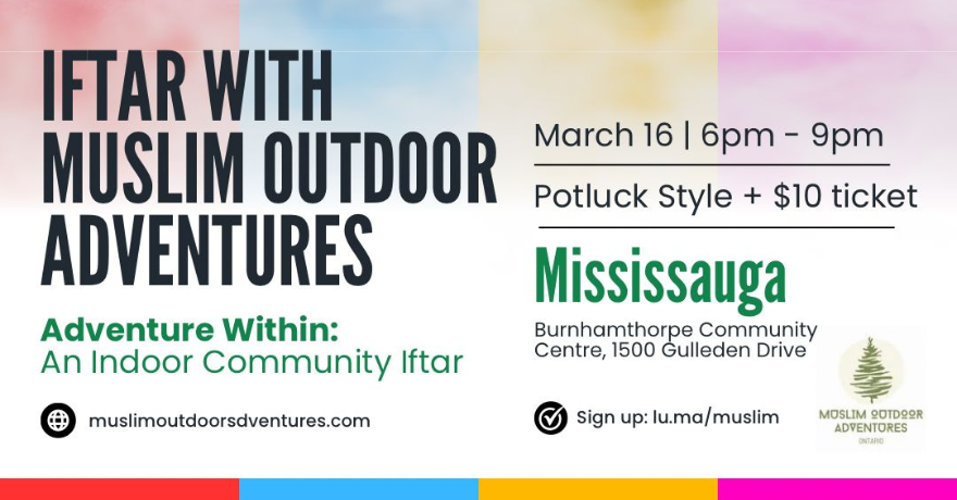 Muslim Outdoor Adventures Mississauga Potluck Iftar