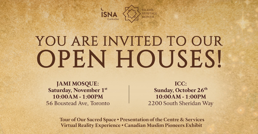 ISNA Canada Islamic Heritage Month Open House