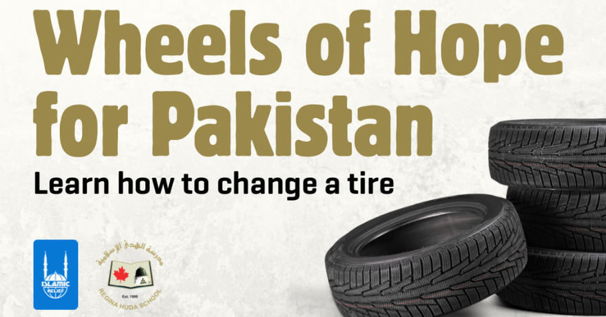 Islamic Relief Canada Wheels of Hope: Skill Session + Support for Pakistan
