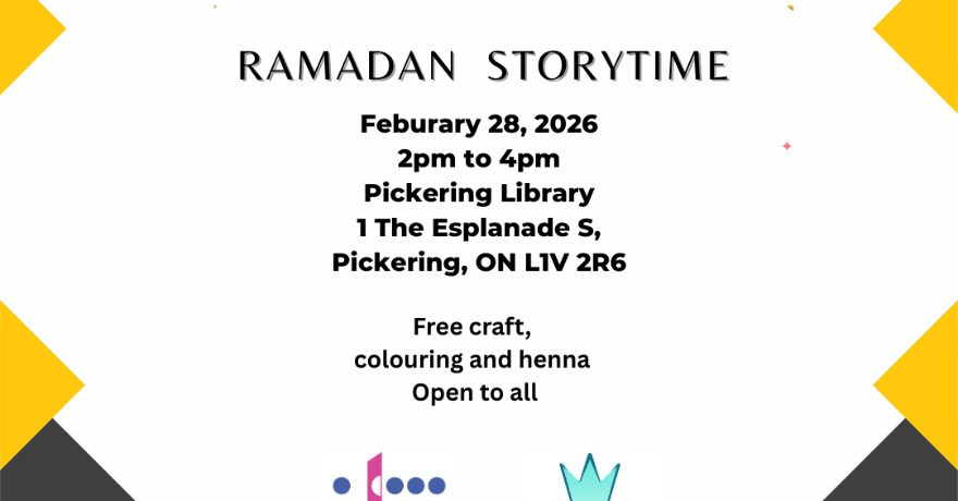 Ramadan Storytime with Pickering Library