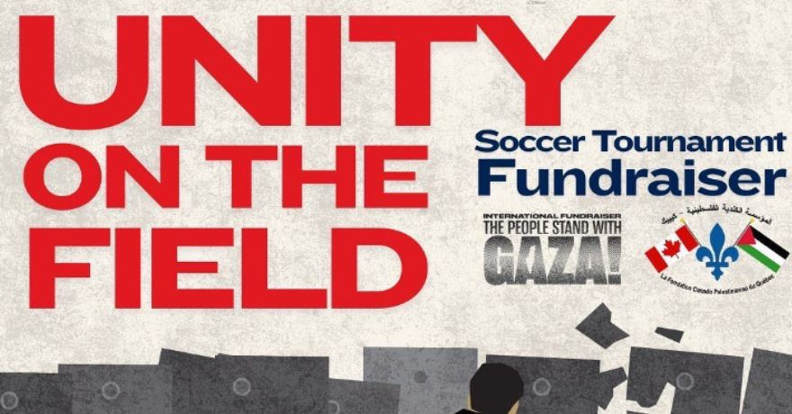 Palestinian Youth Movement Soccer Tournament Fundraiser for Gaza (Registration to Play Deadline Nov 27)