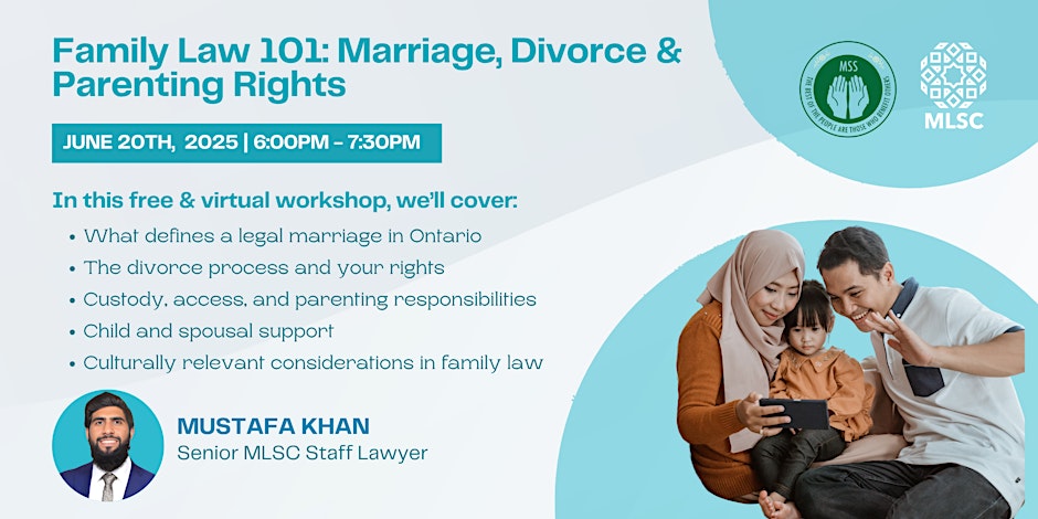 Muslim Legal Support Centre (MLSC) Marriage, Divorce & Parenting Rights