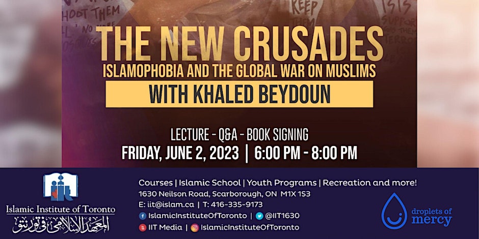 The New Crusades: Islamophobia and the Global War on Muslims with Khaled Beydoun