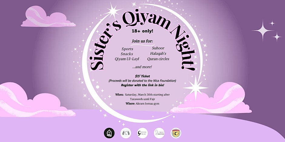 Akram Jomaa Islamic Centre Sisters' Qiyam Night