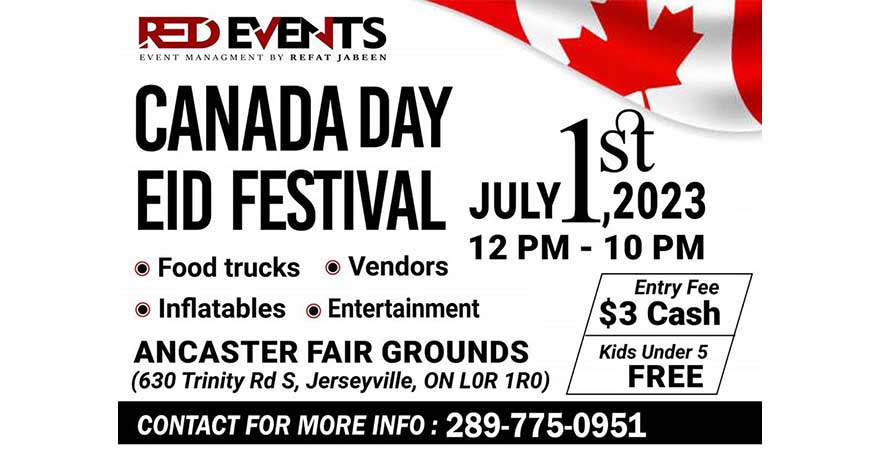 RED Events Canada Day Eid Festival
