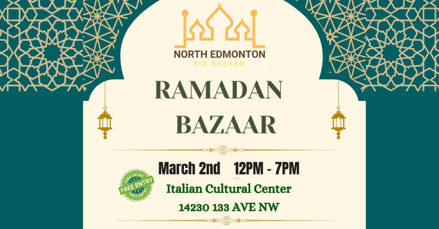 North Edmonton Ramadan Bazaar