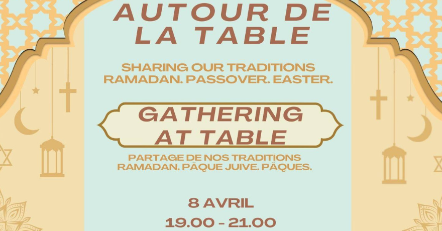 Montreal City Mission Gathering at Table 2024 Ramadan, Passover, and Easter