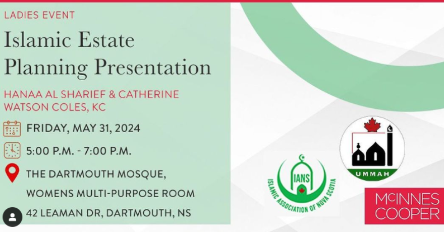 Islamic Estate Planning Presentation (Ladies Only)