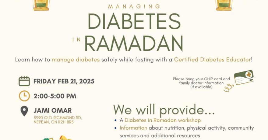 Jami Omar Managing Diabetes in Ramadan