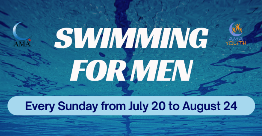Assunnah Muslim Association (AMA) Brothers Swimming Sundays (July 20 to August 24)