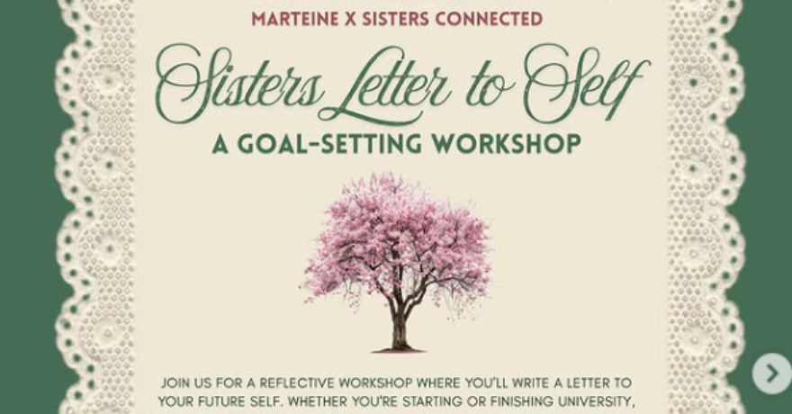 Sisters Connected Letter to Self: A Goal-Setting Workshop (University Students)
