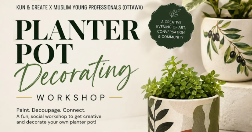 Planter Pot Decorating Workshop
