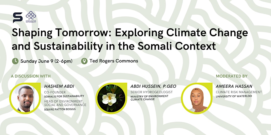 Somali Professionals Shaping Tomorrow: Exploring Climate Change and Sustainability
