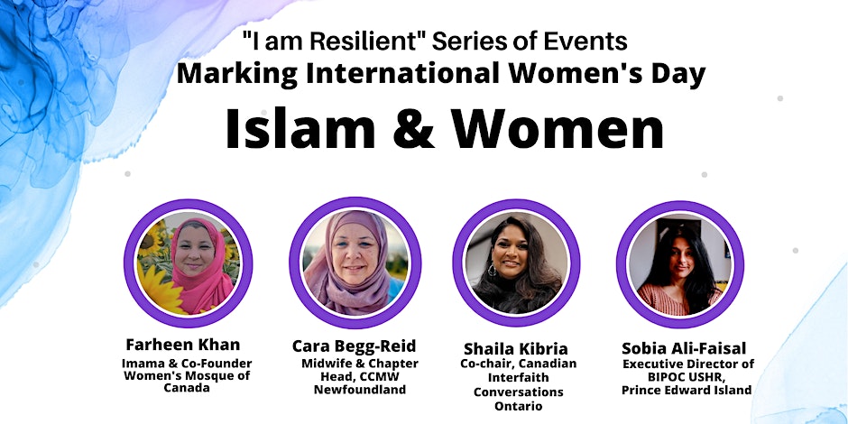 Women’s Mosque of Canada Women & Islam – Marking International Women’s’ Day Together