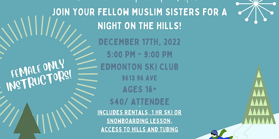 MCE Muslimah Committee Ladies Only Skiing and Snowboarding Night
