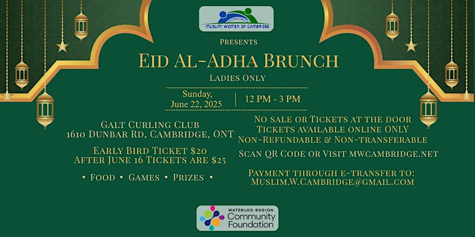 Muslim Women of Cambridge Eid Al-Adha Brunch
