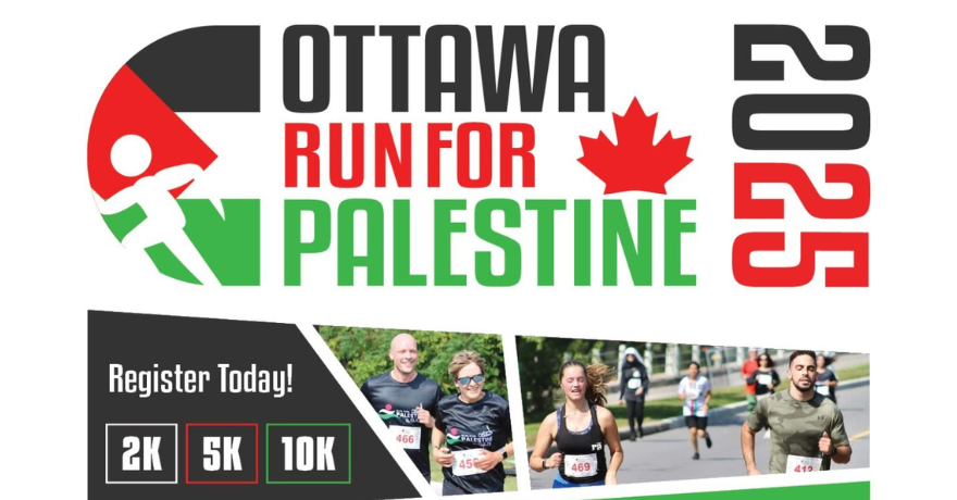 Ottawa Run for Palestine Charity Walk/Run 2025