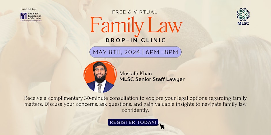 Muslim Legal Support Centre (MLSC) Family Law Drop-in Clinic